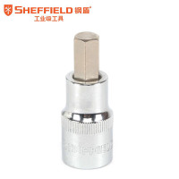 SHEFFIELD/钢盾 10mm系列公制六角旋具套筒 S014606 H6 1支