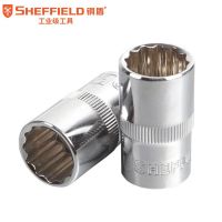 SHEFFIELD/钢盾 12.5mm系列英制12角套筒 S012210 3/4