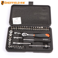 SHEFFIELD/钢盾 6.3MM系列公制组套(38件) S010038 38件 1套
