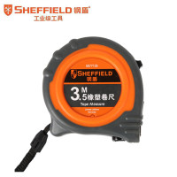 SHEFFIELD/钢盾 橡塑卷尺 S077175 7.5m×25mm 尼龙涂层尺带 1把