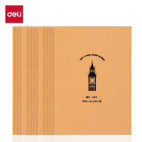 得力 deli 学生缝线本 FA54003 A5 彩色 彩DT