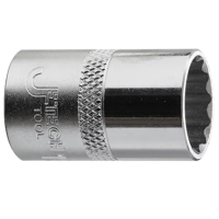 JETECH/捷科 1/2寸系列公制十二角镜面套筒 SKD1/2-13 13mm 1只