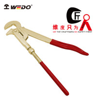 WEDO/维度 防爆90°瑞士水泵钳 AL128B-1002 38×430mm 1把