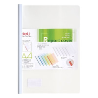 得力 5534 217*307mm抽杆夹 (单位:只) 白色