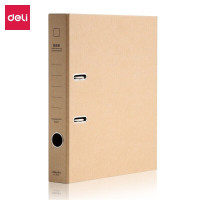 得力 5912 牛皮纸快劳夹 (单位:只) 黄色