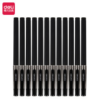 得力 S77 0.5mm中性笔 12支/盒 (单位:支) 黑