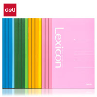 得力7667办公无线装订本(混)-30张-A5(本)