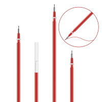 得力 6901 0.5mm中性笔芯 20支/盒 (支) 红