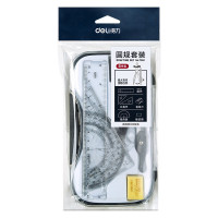 得力(deli)72151圆规套装(单位:套)银色