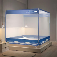 伊伊爱 WZ0WBD2200005 120*200*170cm 新款海浪系列简约坐床式蚊帐 (单位:顶)