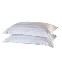 伊伊爱TJ0JD02101184酒店公寓白色锻条40S贡缎枕套48*74cm(单位:个)