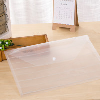 得力8313文件袋A4 PP材质(透明)(单位:个)