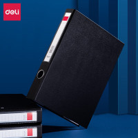 得力 5454 纸板文件夹 (单位:只) 黑色