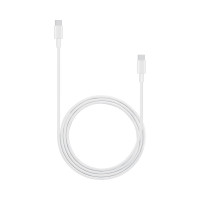 华为 6A 数据线 USB Type-C转USB Type-C 线长1m/高品质线芯/持久耐用 白色(根)