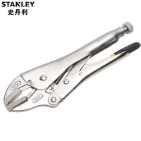 史丹利(STANLEY) 84-371-23 10英寸 工业级固定夹持钳 直齿大力钳 带刃口加力钳子 把