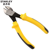 史丹利(STANLEY)84-409-23 6英寸 多功能斜口钳 剪钢丝电工偏口钳子 双色柄斜嘴钳 把