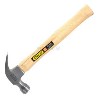 史丹利(STANLEY)STHT51269-8-23 13oz装修起钉锤 硬木柄羊角锤 把