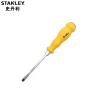 史丹利(STANLEY)61-889-23 平口敲击穿心螺丝刀 改锥 6×100MM 一字加力通体螺丝批 把