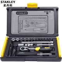 史丹利(STANLEY) 94-691-22 35件6.3MM公制组套 套筒棘轮扳手工具箱 小飞汽修套装 套
