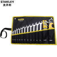 STANLEY/史丹利 TK906-23C 30件 挂袋 公制两用扳手和内六角扳手套装 套