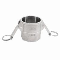 长川海比特不锈钢快速接头活接卡扣式直通气动管扳把式油管快装插接头4分-4寸 304DN125(5寸内牙母头) D型