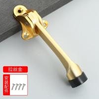 长川海比特 MZ106锌合金活动门顶 新款马蹄形美式脚踩门顶限位器 橡胶防撞脚踏门阻(个)