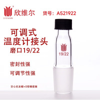 SYNTHWARE A521922可调式温度计接头 19/22 个