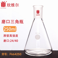 SYNTHWARE F664250具塞锥形烧瓶\250mL\玻璃\无色 个