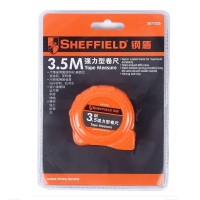 SHEFFIELD/钢盾 S077235 3.5M×16mm强力型卷尺 尼龙涂层尺带(实物3.0M) 1把