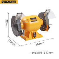 得伟 DW752R-A9 台式砂轮机150mm 373W电动抛光机磨刀机(单位:台)