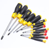 史丹利(STANLEY) TK913-23C 13件 螺丝批套装 电工起子 梅花维修改锥 套