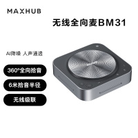 MAXHUB BM31*2+级联线CABLE-A01 360°全指向拾音/6m远距离拾音/无线级联/内置蓝牙(单位:台)