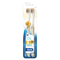 欧乐B 专业护龈深洁微米金牙刷双支装(单位:支)