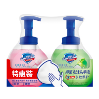 舒肤佳 300克*2(苹果+樱花)抑菌泡沫洗手液(单位:瓶)