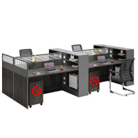 芙瑞塔屏风桌 四人位+椅套