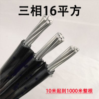 爬山虎 铝电缆国标铝芯线3×4(1米)