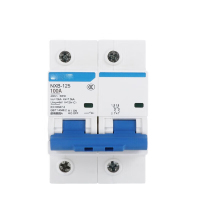 工邦达 空气开关大电流断路器2P 100A