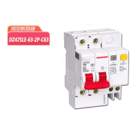 工邦达 漏电保护器小型漏保2P 63A