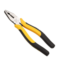 鷹之印 钢丝钳断线波纹柄电工钳