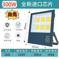 赫力斯(HELISI) LED300w投光灯厂房工地防水射灯