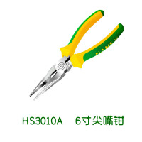 漢斯王(HANS.W) 6寸铬钒钢尖嘴钳 HS3010AT