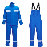 添盾 TD-ARC-15A 15cal分体式高压防电弧套装(宝蓝色,包含夹克、裤子)M码-3XL码