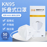 添盾 TD9521独立装 KN95折叠式口罩1盒(耳带式,不带阀,独立装,50只/盒)