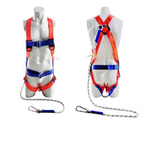 添盾TD-FP103 欧式安全带双小钩套装(安全带+双小钩2米)