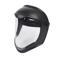 添盾 TD-MKC309防飞溅抗冲击高清防雾透明防护面罩(头戴式,宇航面罩)