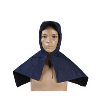 添盾 TD-HTC1050 双层牛仔防尘耐磨牛仔披肩帽