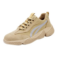 添盾 TD-SH1006驼色 防砸防刺穿绝缘安全鞋 (防滑,透气,绝缘6KV) 35码-46码