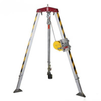 添盾 SJY200-30 多功能救援三脚架带绞盘套装(铝合金,30米绞盘)