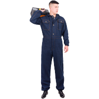 添盾 TD-BP1079 牛仔长袖连体套装 M-XXXXL码