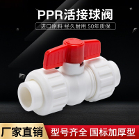 铭通远洋 PPR加厚双活节全塑球阀32(10个起拍)
